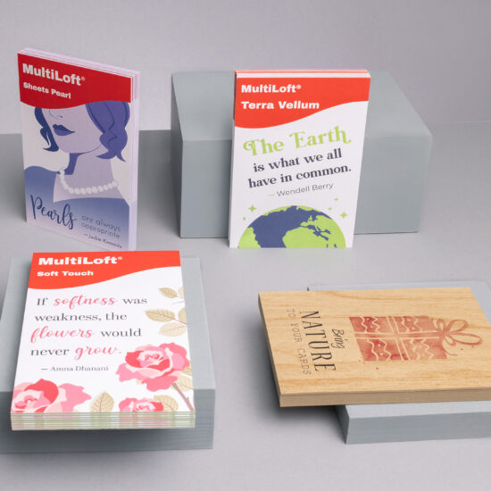 Convertible Solutions - Produktshooting der Multiloft Papiere