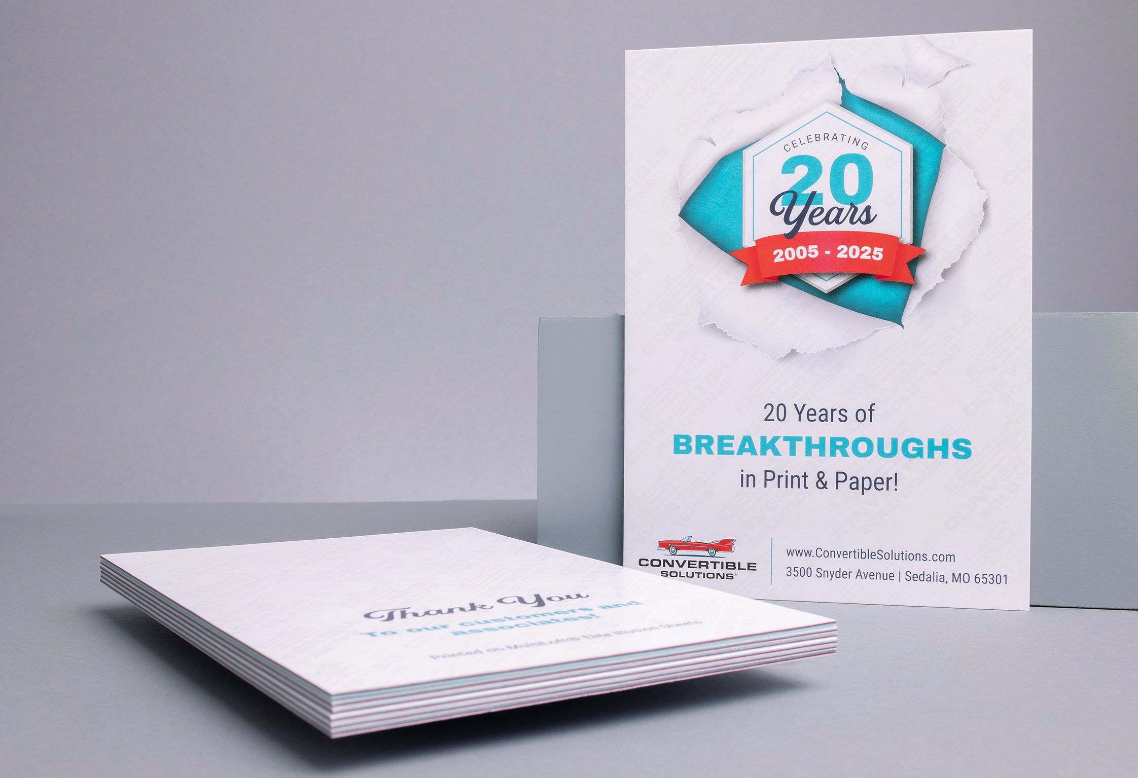 Convertible Solutions - Produktshooting der Multiloft Papiere