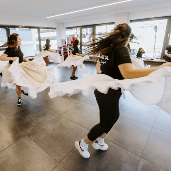 Malca Tanzgruppe Probe für den Experimentierraum der Stadt Stuttgart