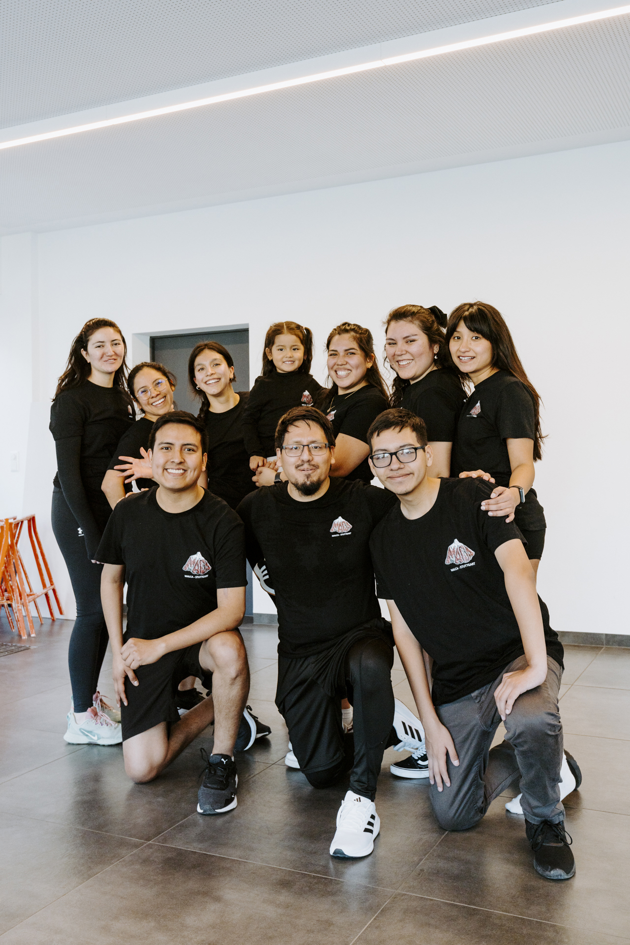 Malca Tanzgruppe Probe für den Experimentierraum der Stadt Stuttgart