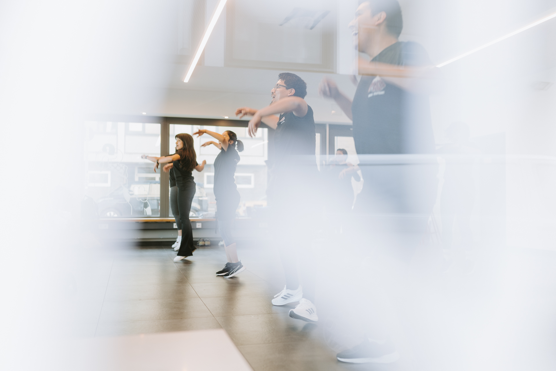 Malca Tanzgruppe Probe für den Experimentierraum der Stadt Stuttgart